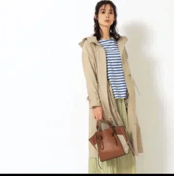 B:MING by BEAMS 비밍 바이 빔즈 트윌 후디드 코트