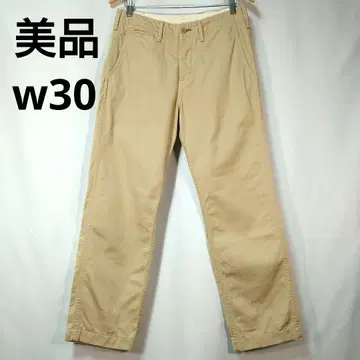 새상품급 풀카운트 치노 팬츠 1843 L 베이지 w30