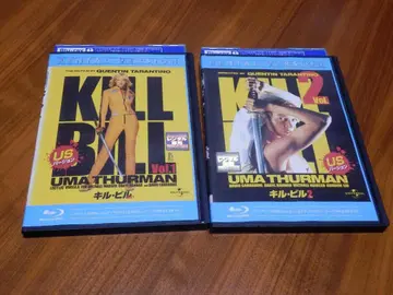 킬 빌 Vol.1 US 버전 & Vol.2 Blu-ray 2장