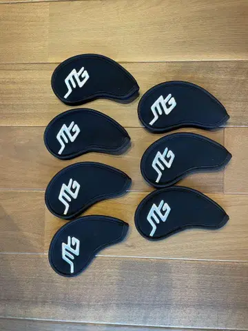미우라기켄 아이언용 골프헤드커버 7개 세트 블랙