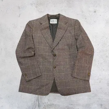 [ 새상품급 ] 긴자 이치방칸 테일러드 자켓 하운드투스 트위드 빈티지