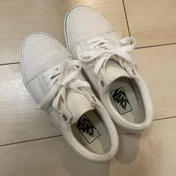 VANS 스니커즈 화이트 24cm
