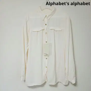 Alphabet's alphabet 긴팔 시어 블라우스