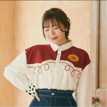 Areeam 아림 제시 토이스토리 웨스턴 셔츠