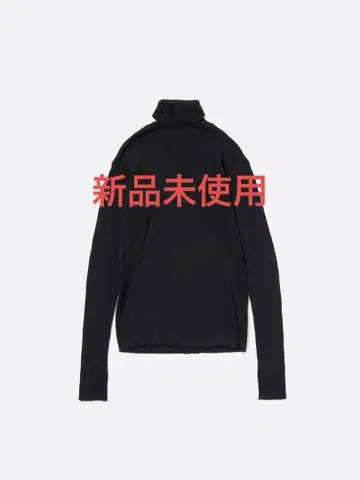 sublations TURTLENECK RIB KNIT [ BLACK ]
