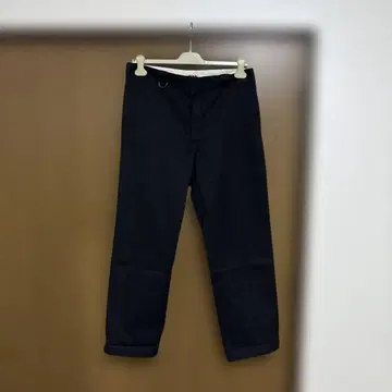 Dickies 블랙 워크 팬츠 backdrop