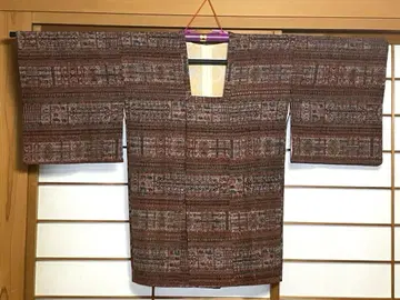 도행 코트 사라사 무늬