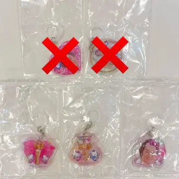 마츠켄 삼바 x 헬로키티 플랫 메지루시 액세서리 3종 세트