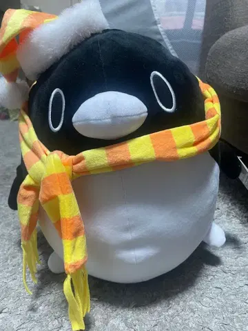 저항 펭귄 봉제 인형 빅 사이즈 겨울