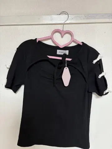 BUBBLES 반팔 리본
