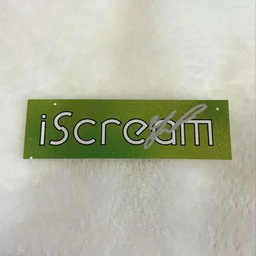 iScream YUNA 유나 사인 스티커 ALLMINE