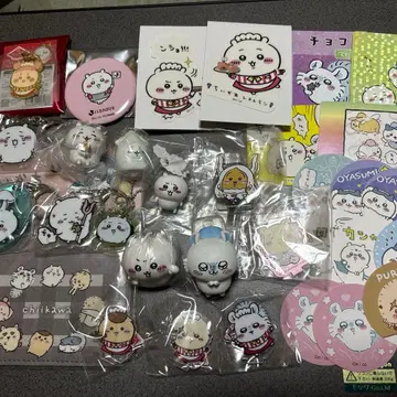 치이카와 굿즈 묶음 판매 모몽가 하치와레