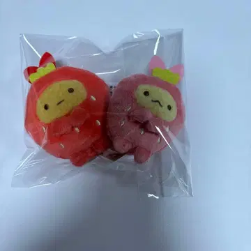 스미코구라시 후르츠 파라테 노리 봉제 인형 세트