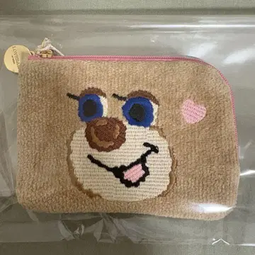 [ 미개봉 새상품 ] 페이러 도업 테디 걸 파우치 L자