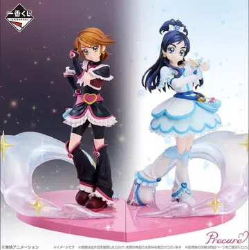 프리큐어 제일복권 A상&B상 큐어 블랙 큐어 화이트 피규어
