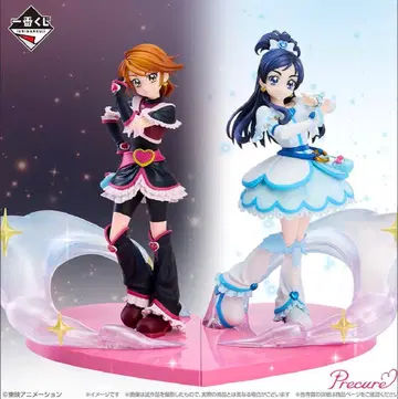 프리큐어 제일복권 A상&B상 큐어 블랙 큐어 화이트 피규어