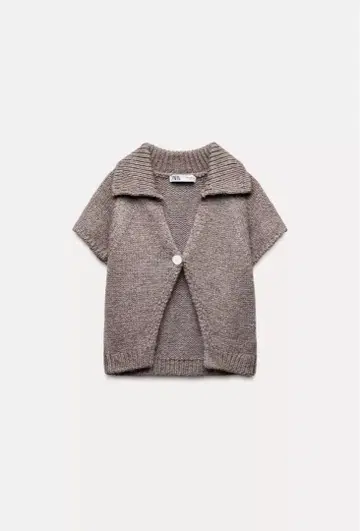 ZARA 버튼 니트 가디건 여성용