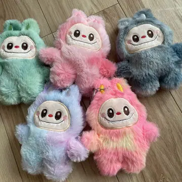 러브브 봉제인형 키링 5체 세트