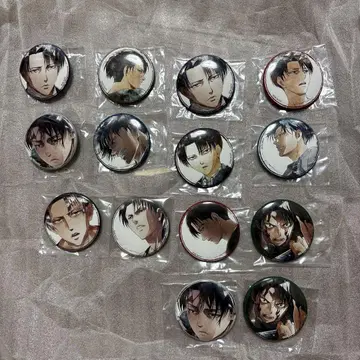 진격의 거인 리바이 Art-pic 캔뱃지 캐릭터 배지 리바이