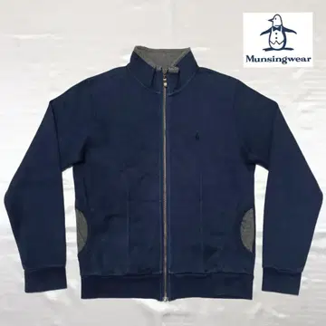 [ Munsingwear ] 맨싱웨어 자수 로고 집업 저지 ( M )