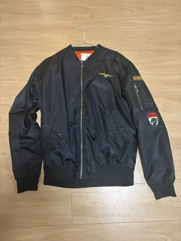 MA-1 플라이트 자켓 블랙