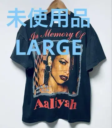 미사용품 Aaliyah TRY AGAIN S/S TEE L 사이즈