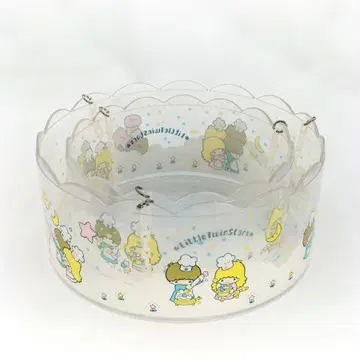 당시 물건 산리오 리틀트윈스타 스윙 트레이 키키라라