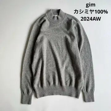 24AW GIM 10G 캐시미어 모크넥 니트 몽골 스웨터 최근