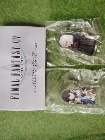 FINAL FANTASY14 미니 아크릴 블록 아이메리크 & 아도네우스