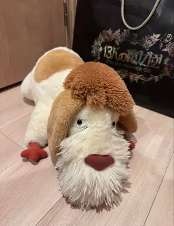 [ 미사용 보관 ] 지브리 파크 한정판 히엔 특대형 봉제 인형