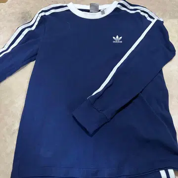 adidas 네이비 긴팔 T셔츠 & 레깅스 세트