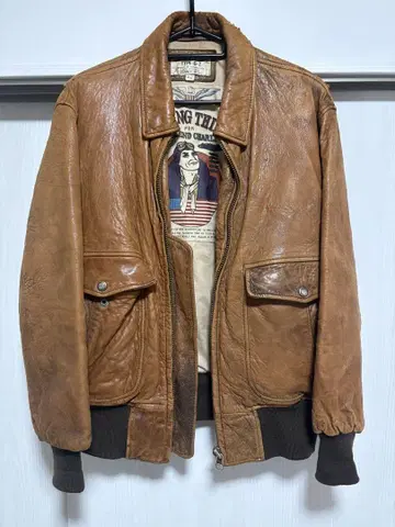 (레어) A2 가죽 자켓