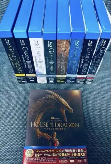 게임 오브 스론즈 / 하우스 오브 드래곤 Blu-ray BOX 세트