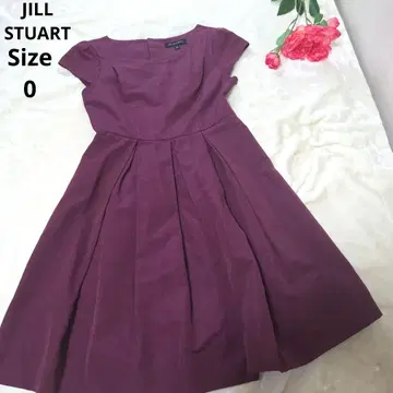 [귀여운 JILL STUART] 팥색 원피스 사이즈 0