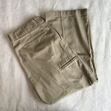 Dickies 더블니 워크 팬츠 베이지 w36