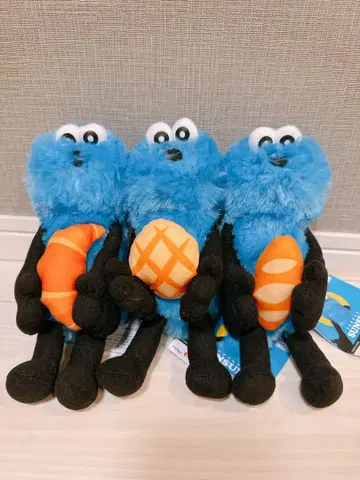 퍼펫 순순 빵 봉제 인형 3종 컴플리트 세트
