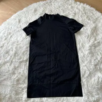폴스미스 블랙 티셔츠 원피스 반팔 하이넥 40