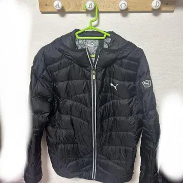 PUMA 블랙 다운 자켓
