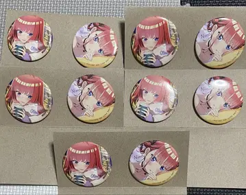 5등분의 신부 니노 캔뱃지 세트