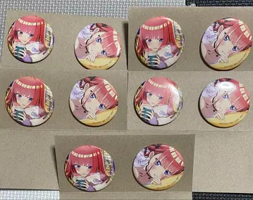 5등분의 신부 니노 캔뱃지 세트