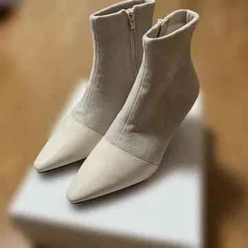란다 숏부츠 아이보리 S