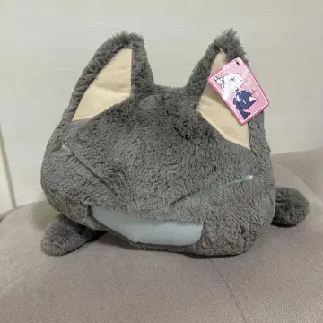 레어 도코데모 잇쇼 쿠로 봉제 인형 누워있는