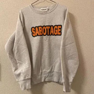 COTTON PAN SABOTAGE 스웨트 셔츠 S
