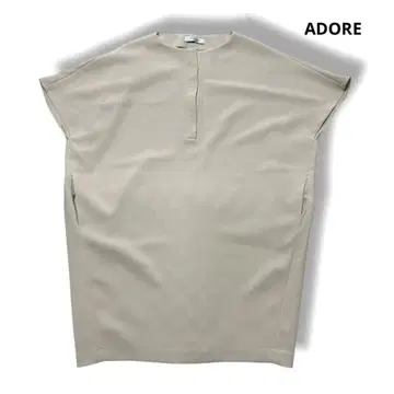 ADORE 원피스 베이지 슬리브리스 36