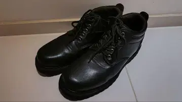 TUSKER 7cm 키높이 신발 가죽 신발 블랙 26cm