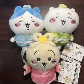 치이카와 (먼작귀) 하치와레 토끼 칠석 봉제 인형