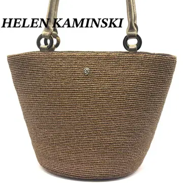 HELEN KAMINSKI 헬렌 카민스키 바스켓백 토트백 새상품급