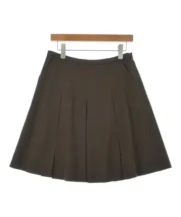 질 샌더 네이비 미디 스커트 여성용