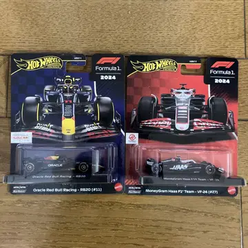 핫휠 프리미엄 F1 레드불 머니그램 하스 2종 세트
