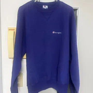 90s Champion 퍼플 맨투맨 L 사이즈